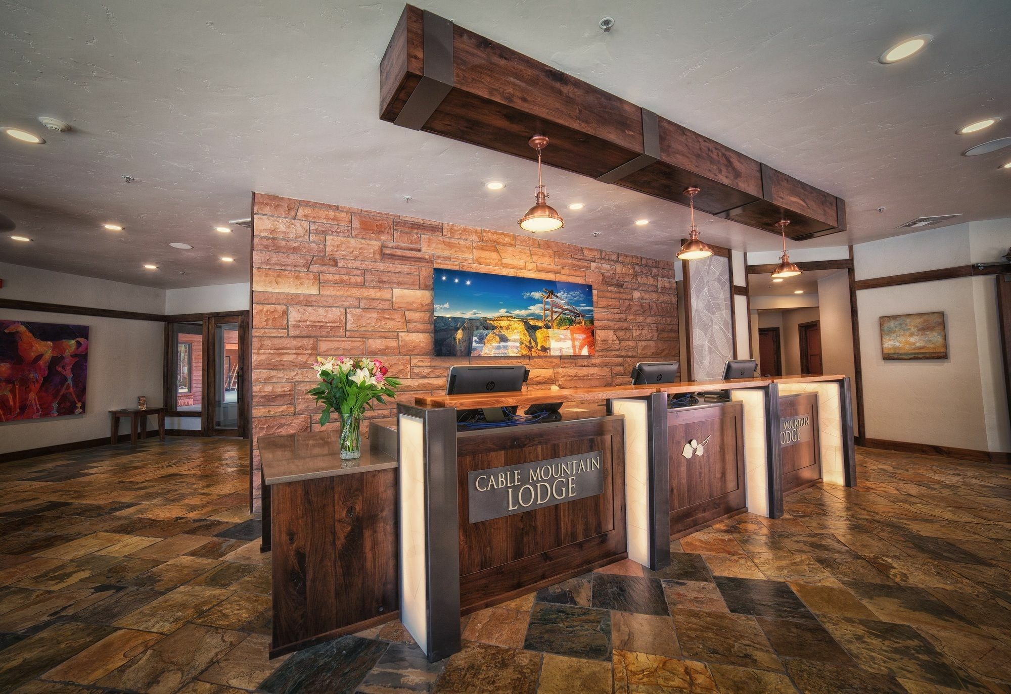 Cable Mountain Lodge Springdale Ngoại thất bức ảnh
